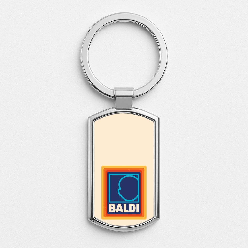 Baldi - Father's Day Silver Keyring