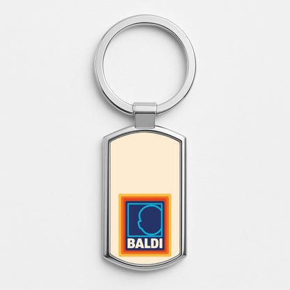 Baldi - Father's Day Silver Keyring