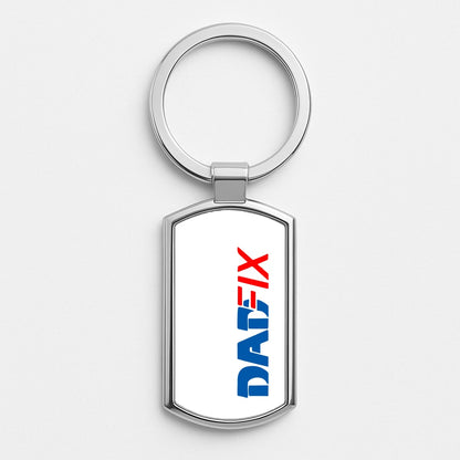 DadFix - Father's Day Silver Keyring