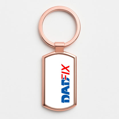 DadFix - Father's Day Rose Gold Keyring