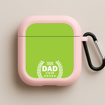 2026 Dad Rating Pink AirPods Case