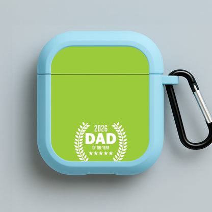 2026 Dad Rating Blue AirPods Case