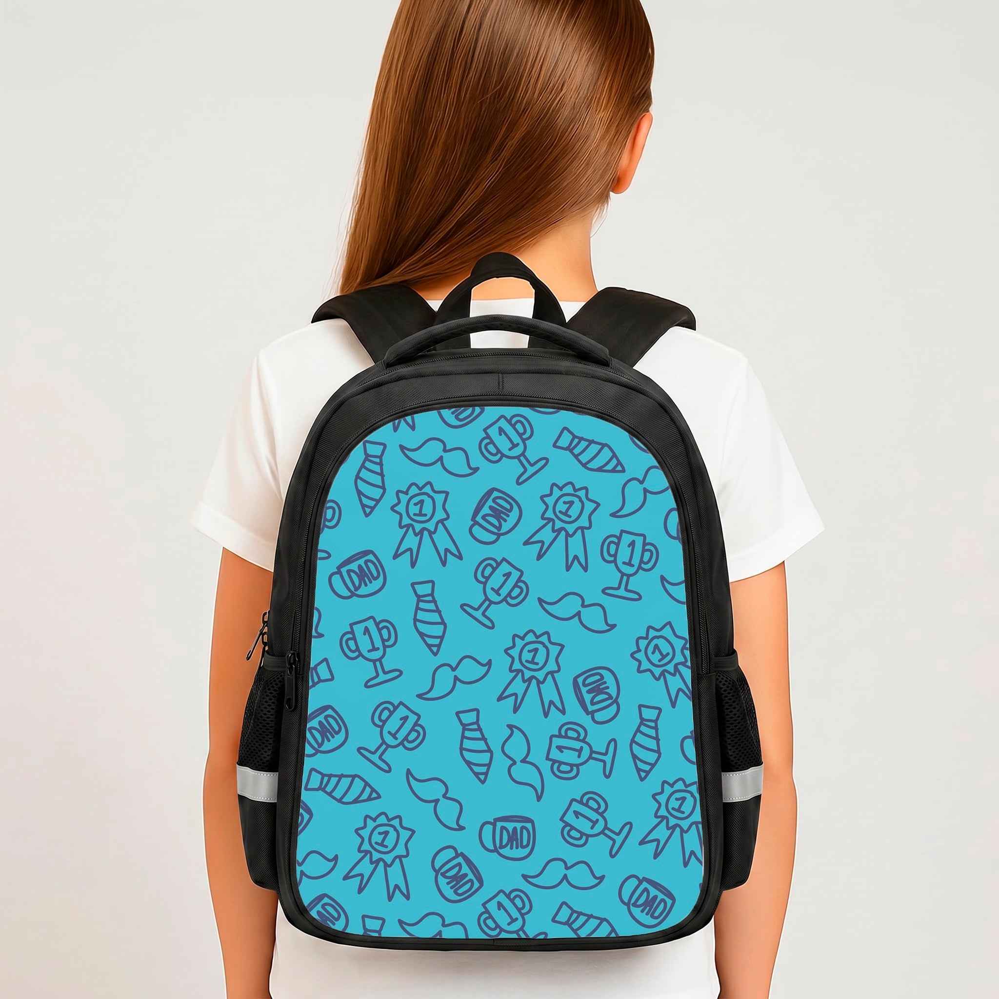 Dad Doodles Pattern Backpack