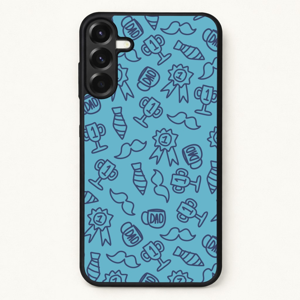 Dad Doodles Pattern Phone Case for Galaxy A37