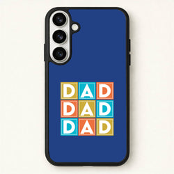 Dad Cubes Phone Case for Galaxy S26
