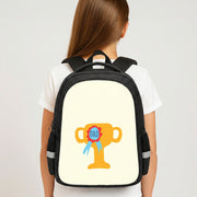 Cartoon Dad Trophy Backpack 4