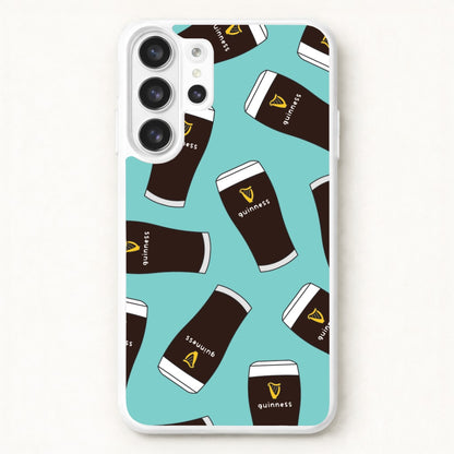 Stout Pint Pattern Phone Case for Galaxy S26 Ultra