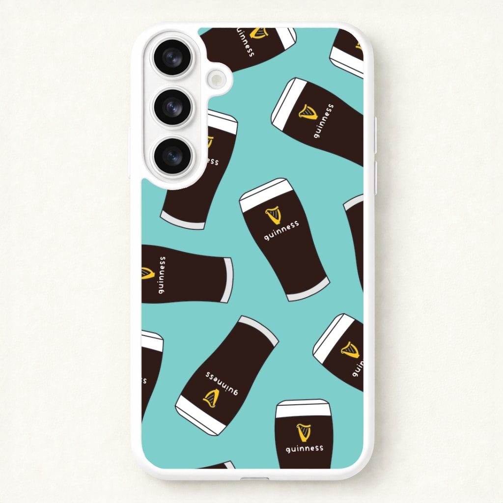 Stout Pint Pattern Phone Case for Galaxy S26 Plus