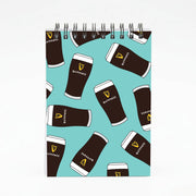 Stout Pint Pattern Notebook 4