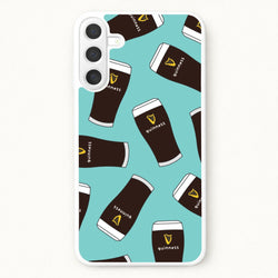 Stout Pint Pattern Phone Case for Galaxy A57