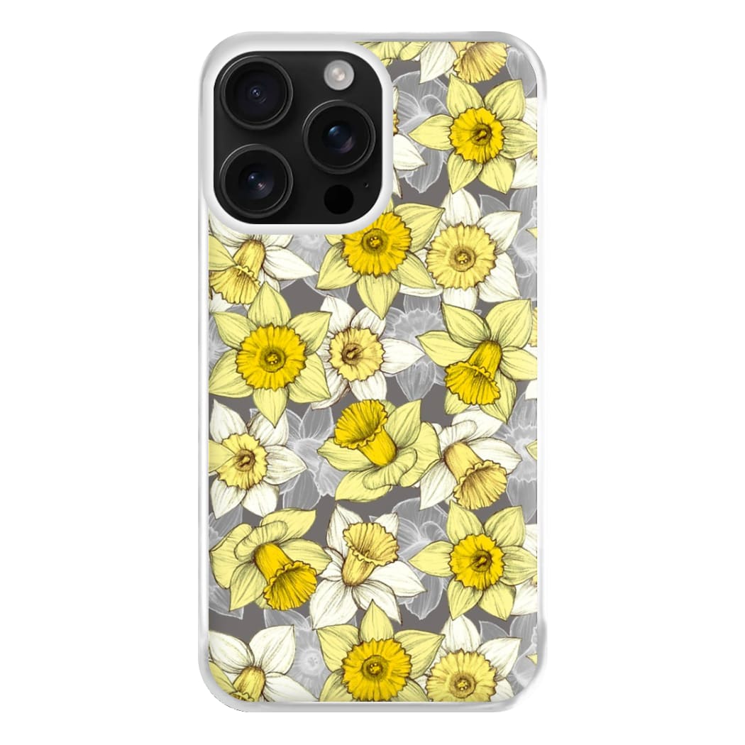 Daffodil Daze - Spring Pattern Phone Case