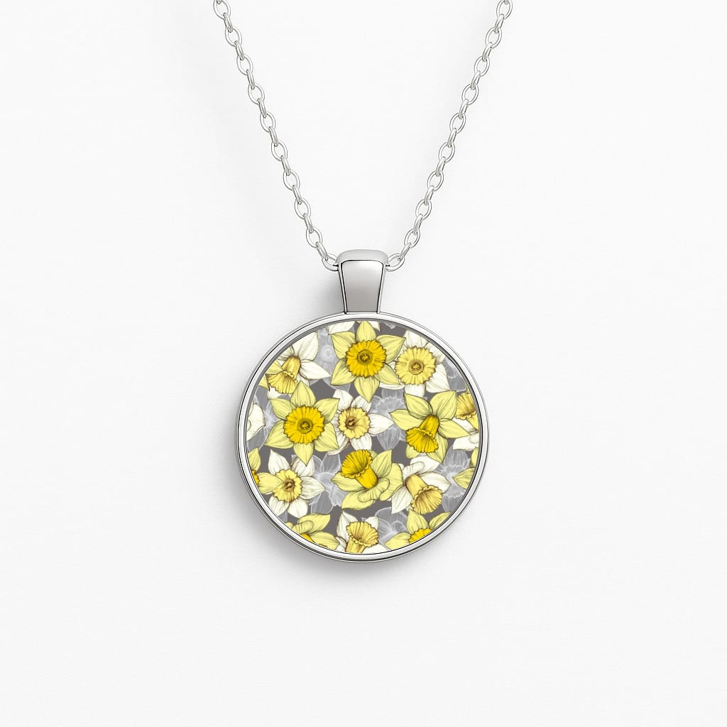 Daffodil Daze - Spring Pattern Necklace