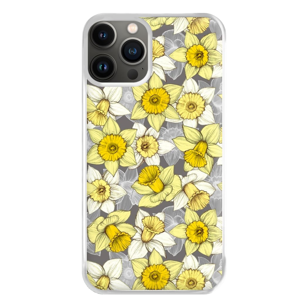 Daffodil Daze - Spring Pattern Phone Case for iPhone 11 Pro Max