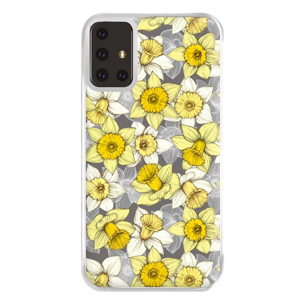 Daffodil Daze - Spring Pattern Phone Case for Galaxy A71