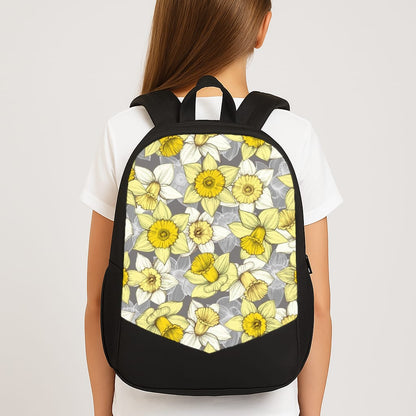 Daffodil Daze - Spring Pattern Large School Bag