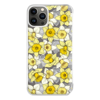 Daffodil Daze - Spring Pattern Phone Case for iPhone 13