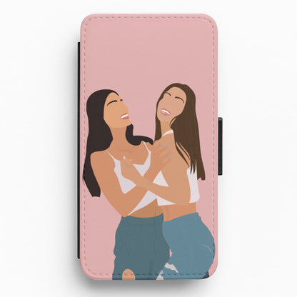 D'Amelio Sisters Flip / Wallet Phone Case