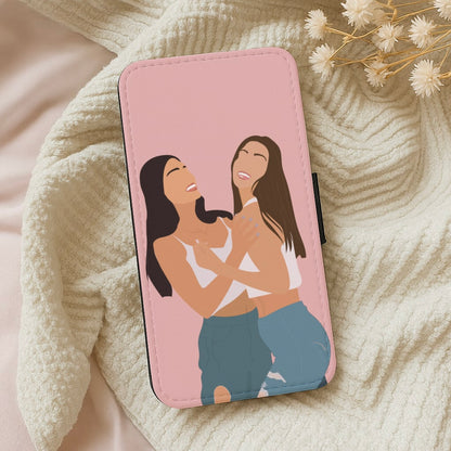 D'Amelio Sisters Wallet Phone Case