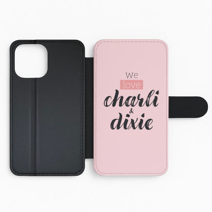 We Love Charli & Dixie - D'Amelio Sisters Flip Phone Case