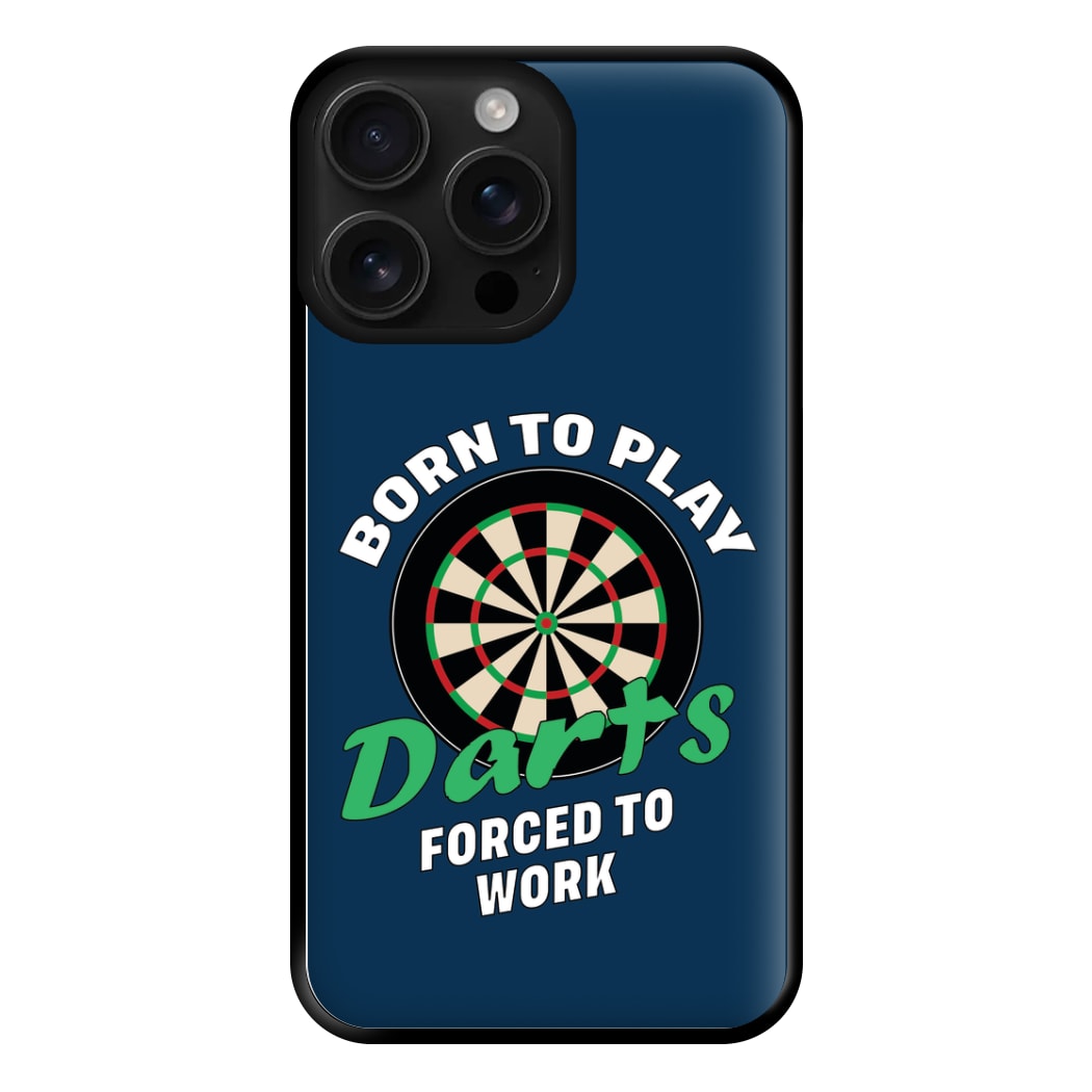 Born To Play Darts Phone Case