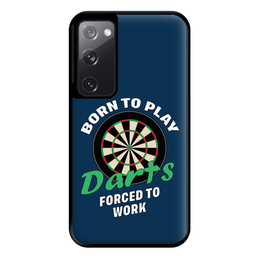 Born To Play Darts Phone Case for Galaxy S20FE