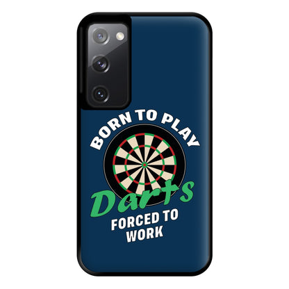 Born To Play Darts Phone Case for Galaxy S20FE