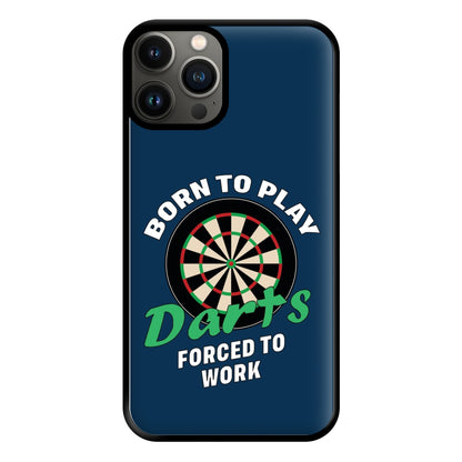 Born To Play Darts Phone Case for iPhone 11 Pro Max