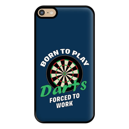 Born To Play Darts Phone Case for iPhone 6 Plus / 7 Plus / 8 Plus