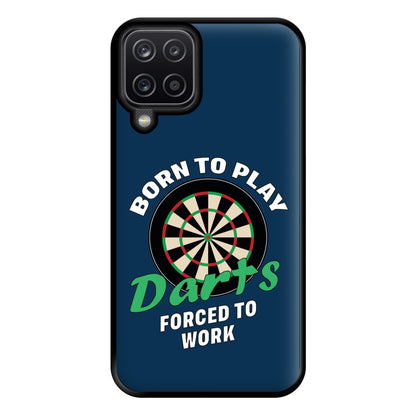 Born To Play Darts Phone Case for Galaxy A12