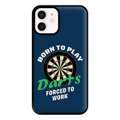 Born To Play Darts Phone Case for iPhone 13 Mini