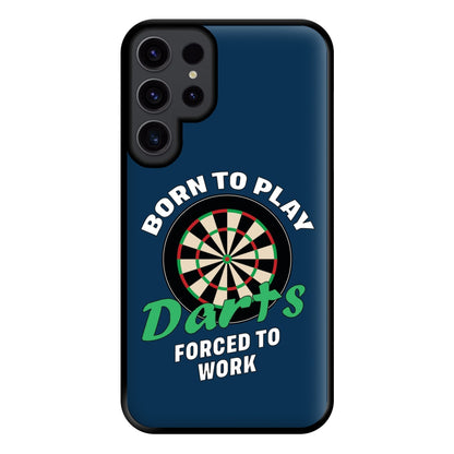 Born To Play Darts Phone Case for Galaxy S23 Ultra