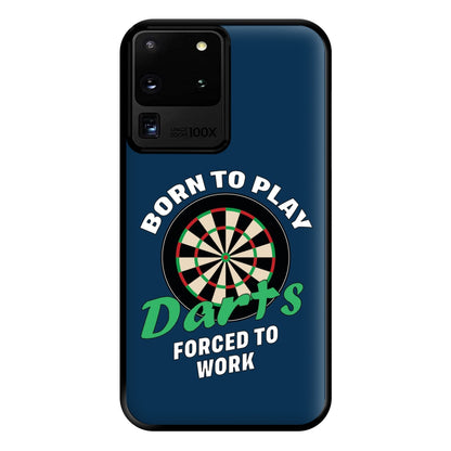 Born To Play Darts Phone Case for Galaxy S20 Ultra