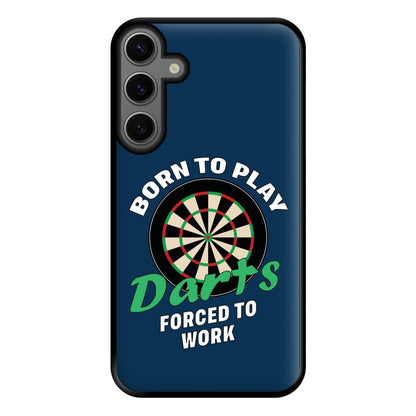 Born To Play Darts Phone Case for Galaxy S23FE