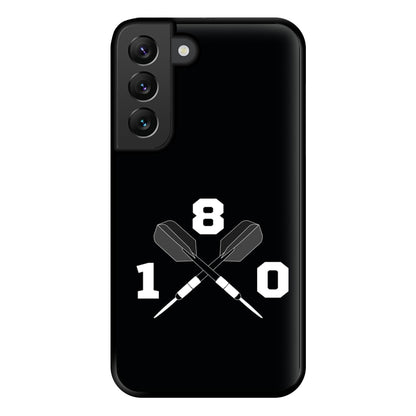 180 Black Phone Case for Galaxy S22 Plus