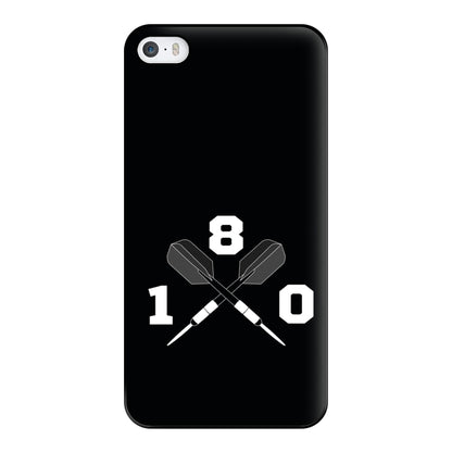 180 Black Phone Case for iPhone 5 / 5s / SE 2016