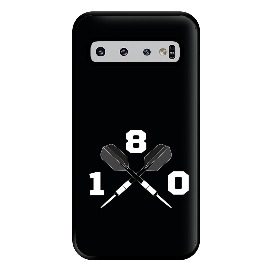 180 Black Phone Case for Galaxy S10 Plus