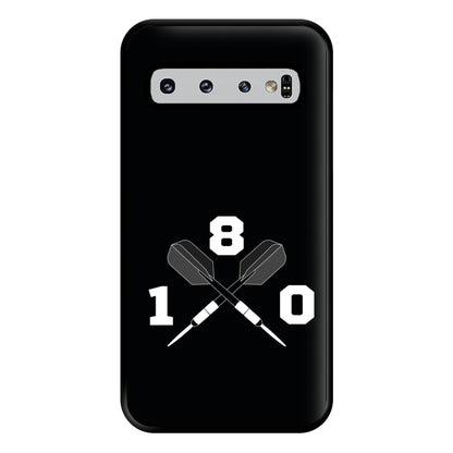 180 Black Phone Case for Galaxy S10 Plus