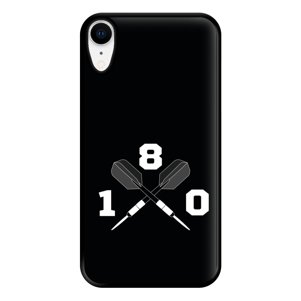 180 Black Phone Case for iPhone XR