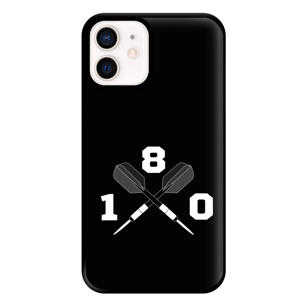 180 Black Phone Case for iPhone 13 Mini