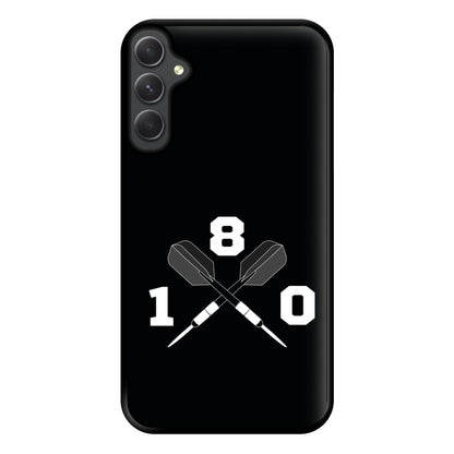 180 Black Phone Case for Galaxy A54