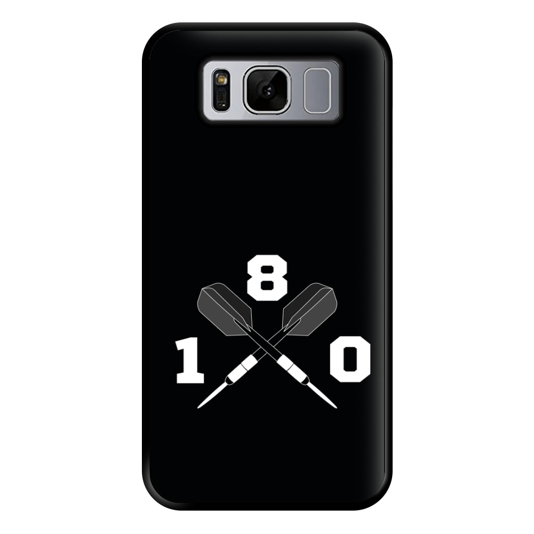 180 Black Phone Case for Galaxy S8 Plus