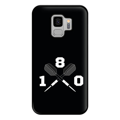 180 Black Phone Case for Galaxy S9 Plus