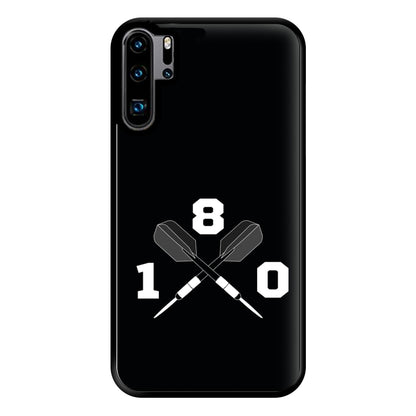 180 Black Phone Case for Huawei P30 Pro