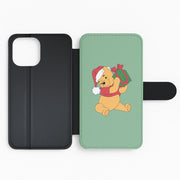 Winnie Christmas Flip / Wallet Phone Case 2