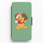 Winnie Christmas Flip / Wallet Phone Case