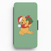Winnie Christmas Flip / Wallet Phone Case 1