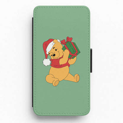 Winnie Christmas Flip / Wallet Phone Case