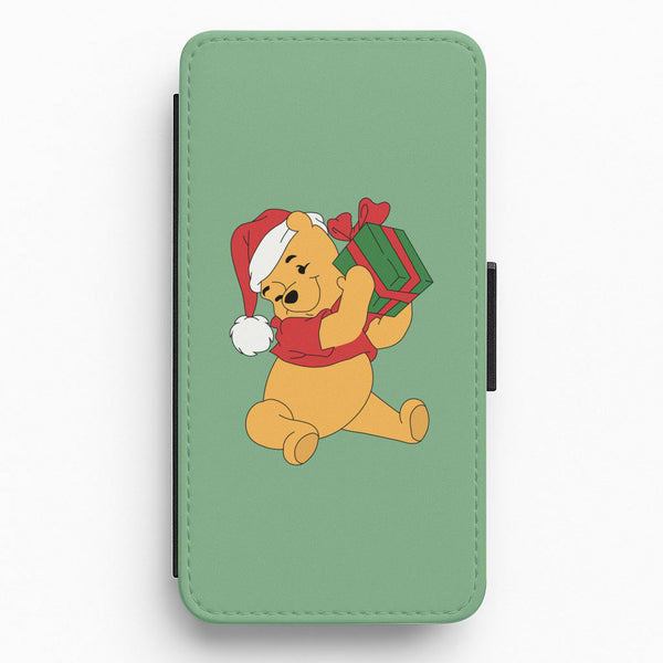 Winnie Christmas Flip / Wallet Phone Case