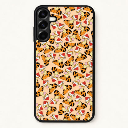 Tiger Pattern Christmas Phone Case for Galaxy A17