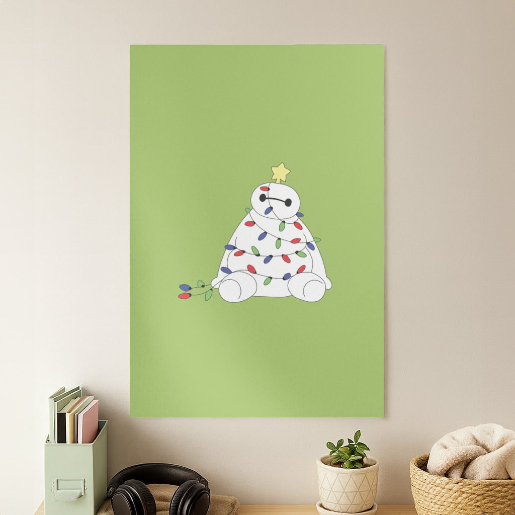 Baymax Christmas Poster